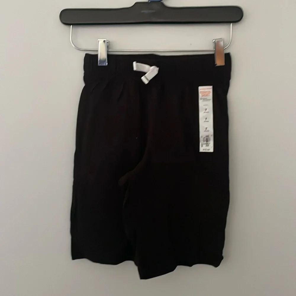 NWT jumping beans boys black shorts size 7 - Picture 1 of 3